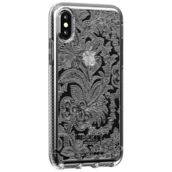 NEW Tech 21 Liberty London Pure iPhone XS Max Light Khaki Grosvenor Phone Case - Picture 7 of 11
